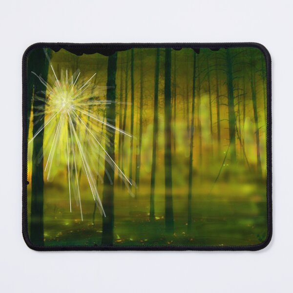 Item preview, HANDPAINTED MYSTERIOUS FOREST MORNING designed and sold by THE AMERICAN TEEVANGELIST.