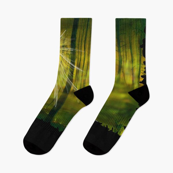 Item preview, HANDPAINTED MYSTERIOUS FOREST MORNING designed and sold by THE AMERICAN TEEVANGELIST.