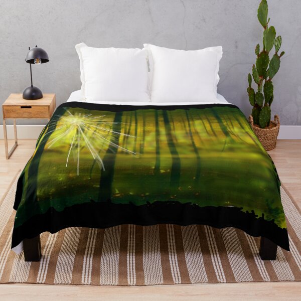 Item preview, HANDPAINTED MYSTERIOUS FOREST MORNING designed and sold by THE AMERICAN TEEVANGELIST.