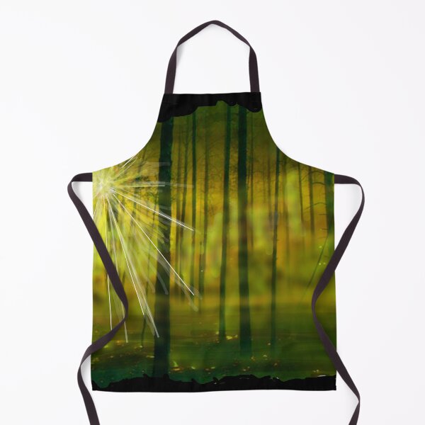 Item preview, HANDPAINTED MYSTERIOUS FOREST MORNING designed and sold by THE AMERICAN TEEVANGELIST.
