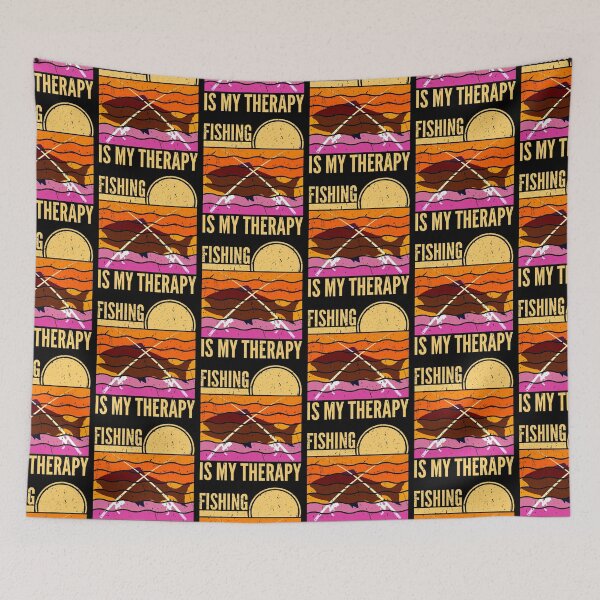 Item preview, Fishing Is My Therapy designed and sold by SUNarea.