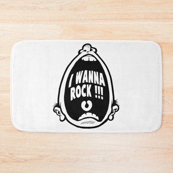 Item preview, I Wanna Rock !!! designed and sold by VITROLA CARTOON Studio.