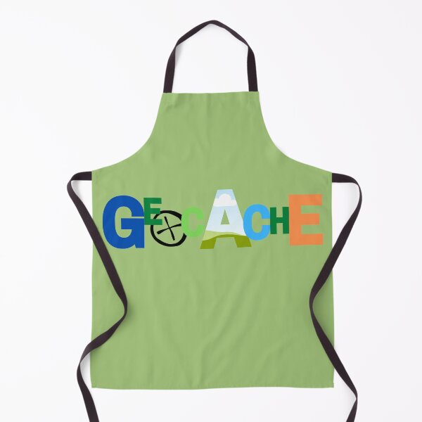 Item preview, The word geocache in different colors designed and sold by GeoTeasters.