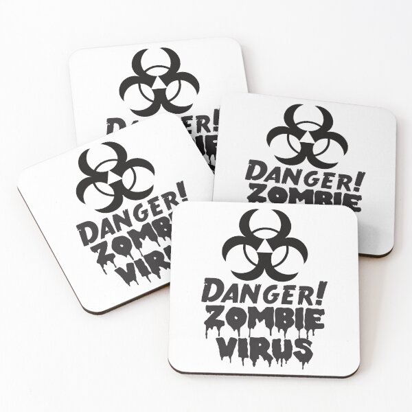 Item preview, Danger Zombie Virus designed and sold by LarrysDesigns.