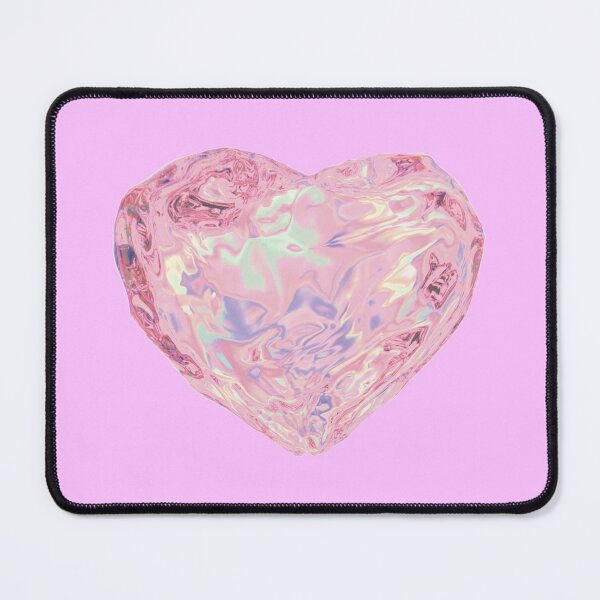 Item preview, Iridescent 3D Pink Heart designed and sold by marina ralston.