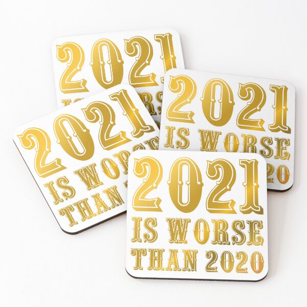 Item preview, 2021 Is Worse Than 2020, funny tshirt, funny words, funny gift, funny sticker designed and sold by creativitygood.