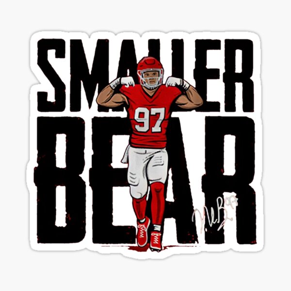 Nick Bosa 97 Strength  Sticker for Sale by TillmanHudson