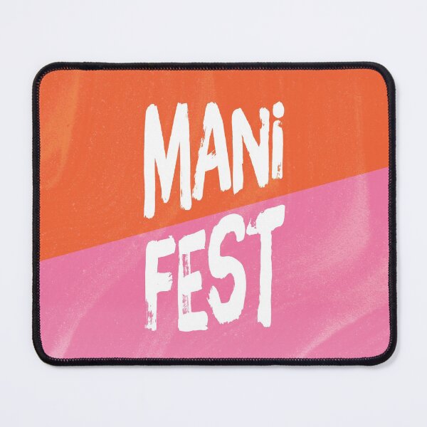 Item preview, Manifestation , Manifest Pink - Orange Color Block Original Design designed and sold by marina ralston.
