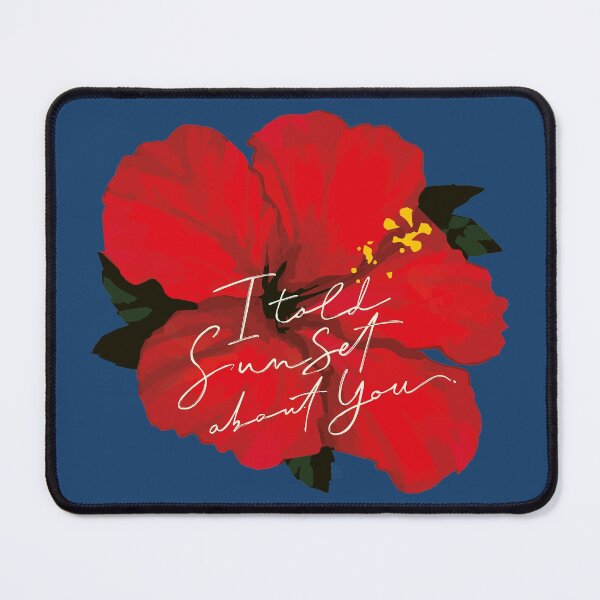 Item preview, I Told Sunset About You - Hibiscus Flower designed and sold by marina ralston.