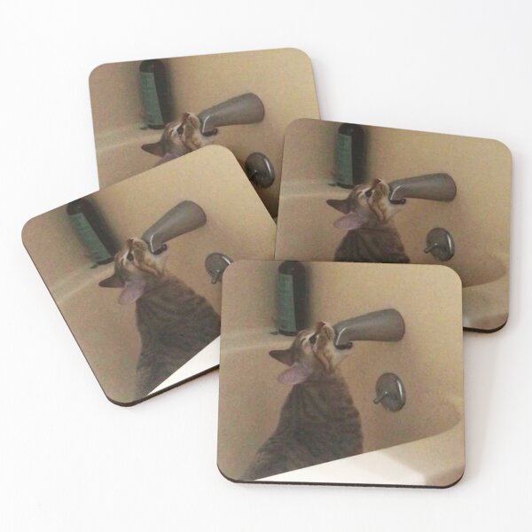 Item preview, Faucet Cat designed and sold by CatDealer.