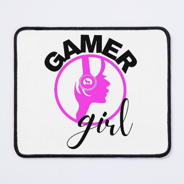 Item preview, Gamer Girl Silhouette Logo designed and sold by WearWolfDesigns.