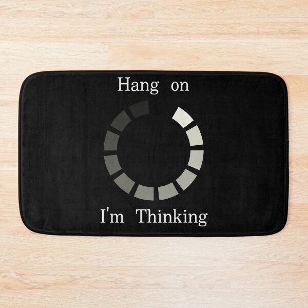 Item preview, Hang On I'm Thinking designed and sold by spirit-of-art.