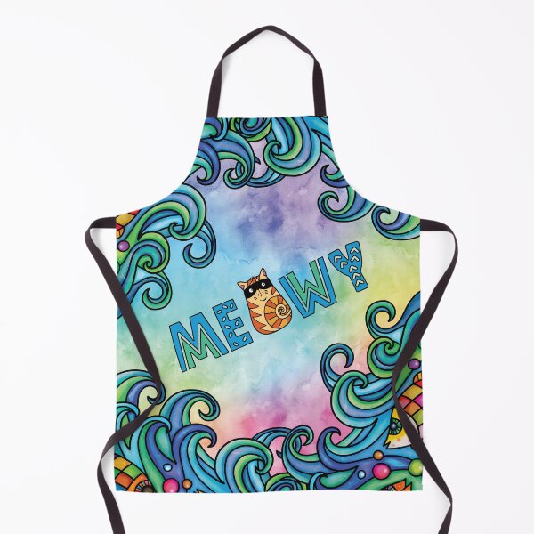 Item preview, Meowy the amazed cat - watercolor doodle designed and sold by Kidzz.
