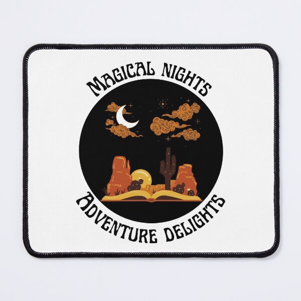 Item preview, Magical nights, adventure delights designed and sold by Ila Mandlik.