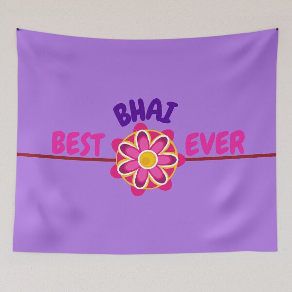 Item preview, Best Bhai Ever Rakhi, Happy Raksha Bandhan, festival 2021 designed and sold by Harshler-Art.