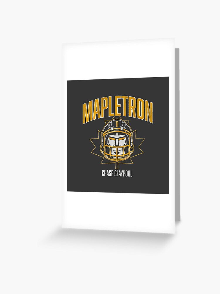 Chase Claypool mapletron | Greeting Card