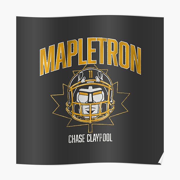 Chase Claypool mapletron Poster