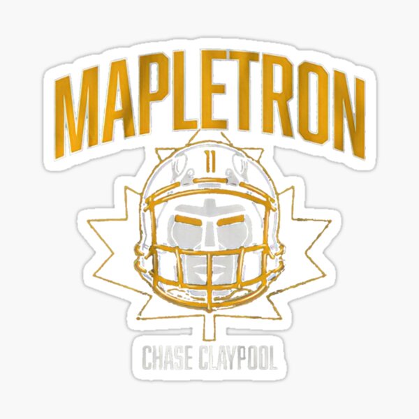 Mapletron Chase Claypool Sticker for Sale by funnyteee