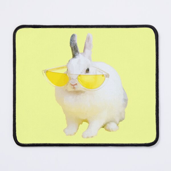 Item preview, Bad bunny, yellow glasses designed and sold by marina ralston.