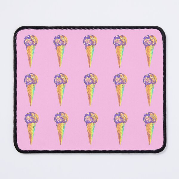 Item preview, Vaporwave Ice Cream - Iridescent, Holographic Original Design designed and sold by marina ralston.