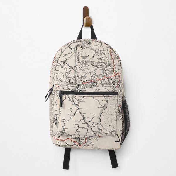 Item preview, 1931 Vintage Road Map of Maine designed and sold by Gin  Neko.