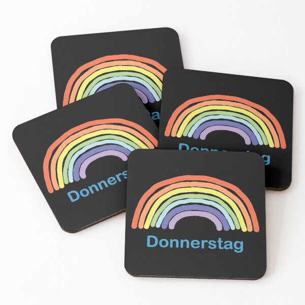 Item preview, Donnerstag Thursday Rainbow designed and sold by ellenhenry.