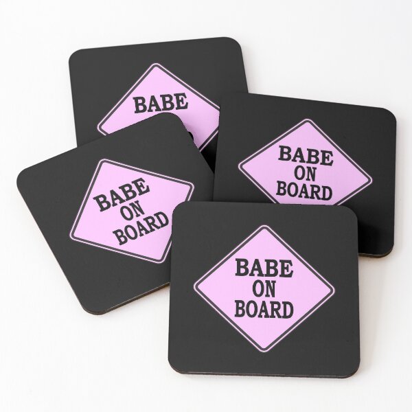Item preview, Babe On Board Essential Sticker designed and sold by SW33TSP0T.