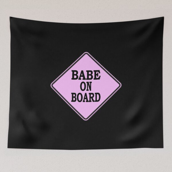 Item preview, Babe On Board Essential Sticker designed and sold by SW33TSP0T.