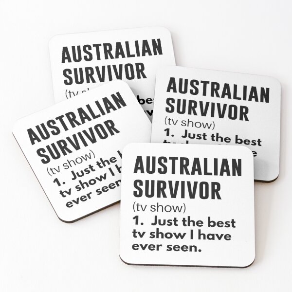 Item preview, Australian Survivor funny definition designed and sold by DeanPickupArt.