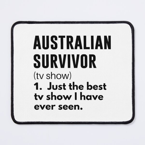 Item preview, Australian Survivor funny definition designed and sold by DeanPickupArt.