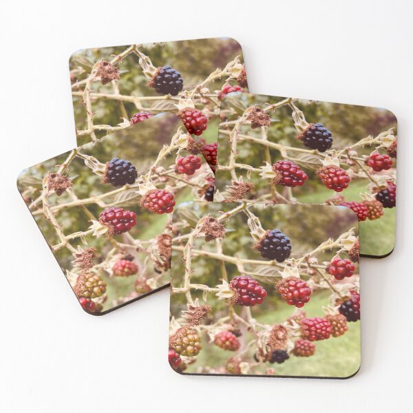 Artikelvorschau, Brombeeren Nahaufnahme Sommer entworfen und verkauft von VitoTDesign.