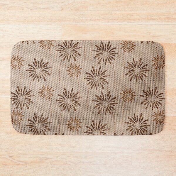 Item preview, New Year And Christmas Fireworks On Burlap Background designed and sold by LashCreations.