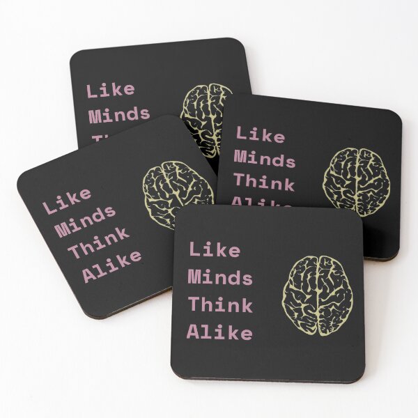 Item preview, Like Minds Think Alike designed and sold by RH-Store.