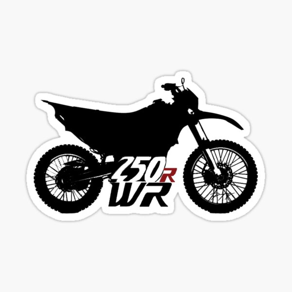 WR250R Silhouette Sticker