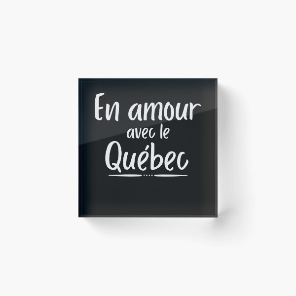 Item preview, In love with quebec designed and sold by Smileycreation.