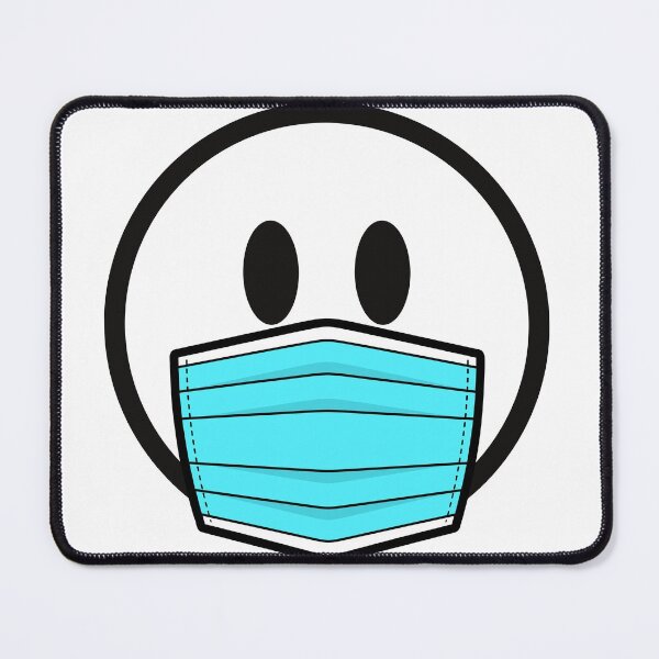 Item preview, HAPPY FACE WITH A MASK ON  designed and sold by billionairebrnd.