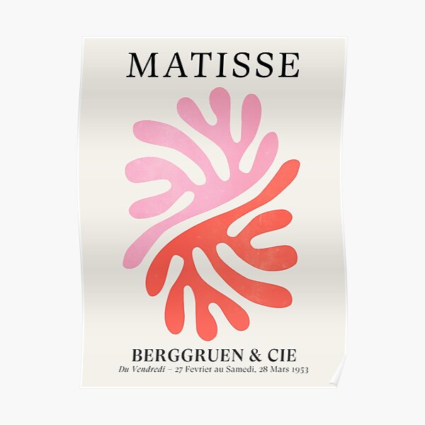 Star Leaves: Matisse Color Series | Mid-Century Edition Poster