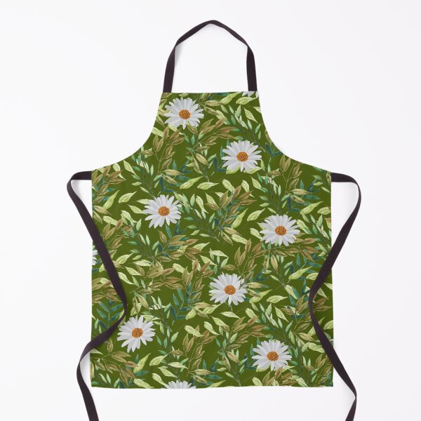 Item preview, Floral Pattern Green Background designed and sold by Pearl-Island.
