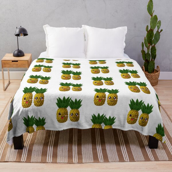Item preview, Cute Kawaii Pineapple designed and sold by ShirleyDee.