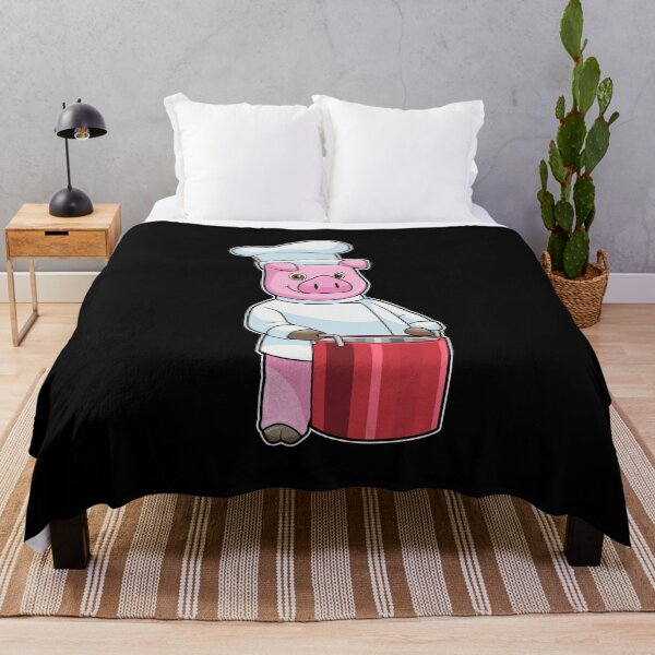 Item preview, Pig as Cook with Cooking pot designed and sold by Snabdesign84.
