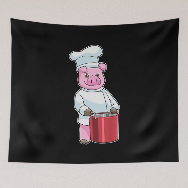 Item preview, Pig Cook Cooking pot Cooking designed and sold by Snabdesign84.