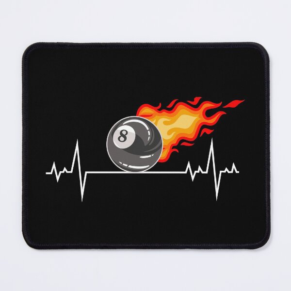 Item preview, Billiards Game Pool Player Cue Sports Heartbeat designed and sold by CuteDesigns1.