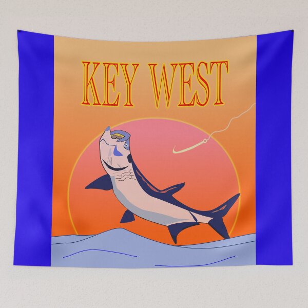 Item preview, KEY WEST Tarpon Fishing GRAPHIC II designed and sold by EdwardMonet.