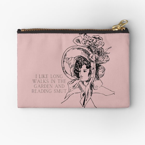 Smutty Historical Romance Reader Zipper Pouch