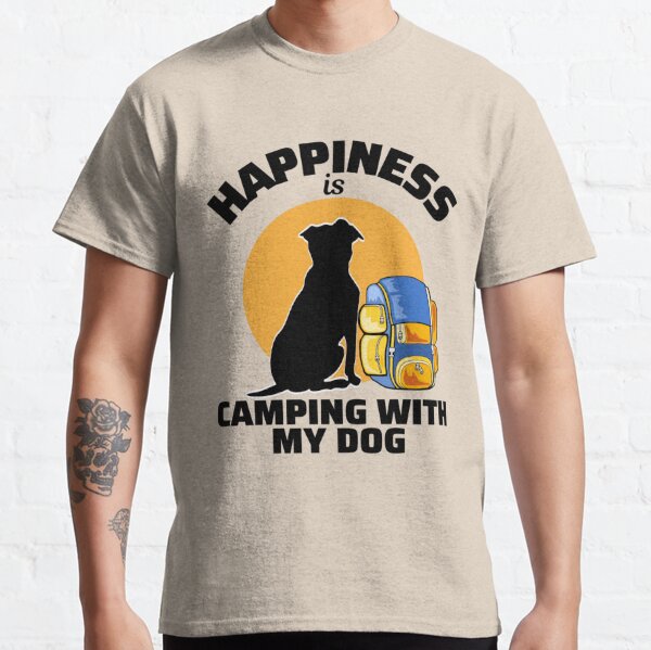 Camping With Dogs T Shirt Camping and My Dog Shirt Weekends Dog Lover Gift Road Trip Shirts Nature Lover T Shirt