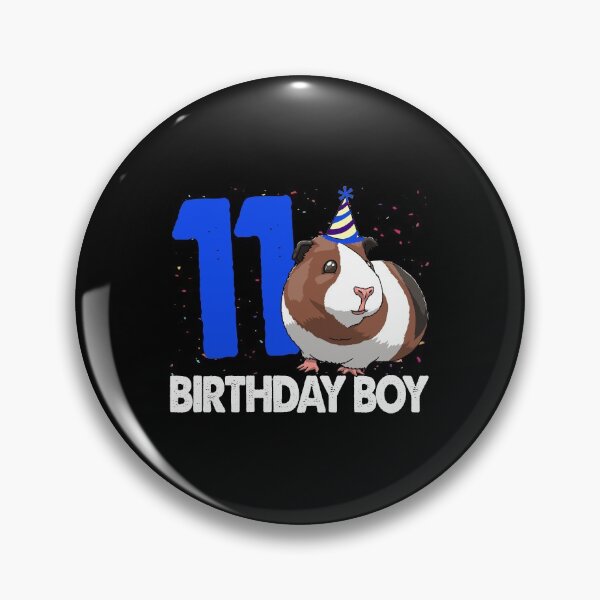 Item preview, Birthday Boy 11 Guinea Pig designed and sold by Bendthetrend.