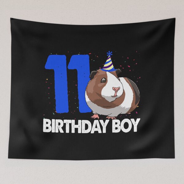 Item preview, Birthday Boy 11 Guinea Pig designed and sold by Bendthetrend.