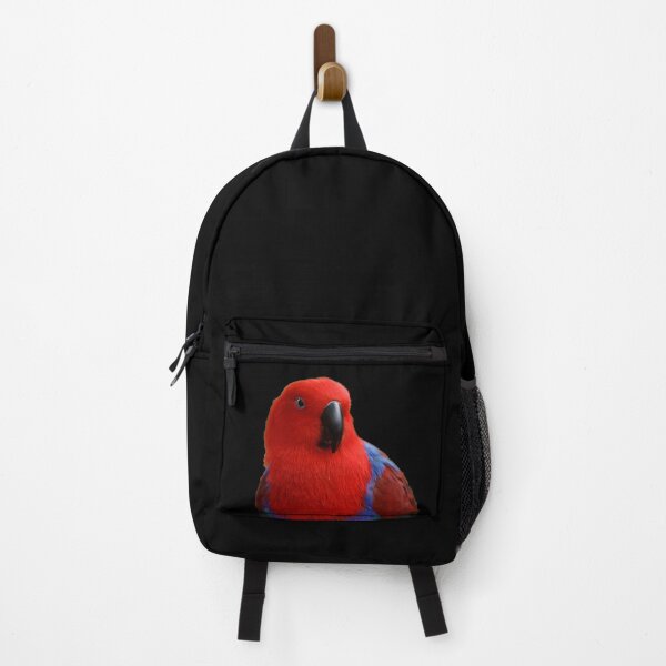 Item preview, Beautiful Lady in Red Eclectus Parrot designed and sold by walkswithnature.