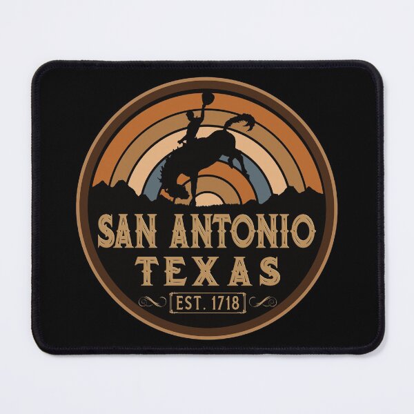 Item preview, San Antonio Texas Retro Wild West Cowboy designed and sold by NoBonesLife.