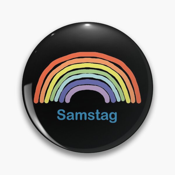 Item preview, Samstag Saturday Rainbow designed and sold by ellenhenry.